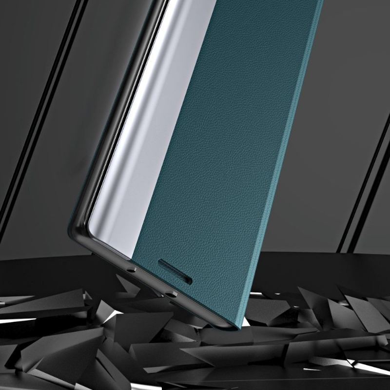 Etui do Xiaomi Mi 11i / Poco F3 Biznesowy Magnes Z Efektem Skóry