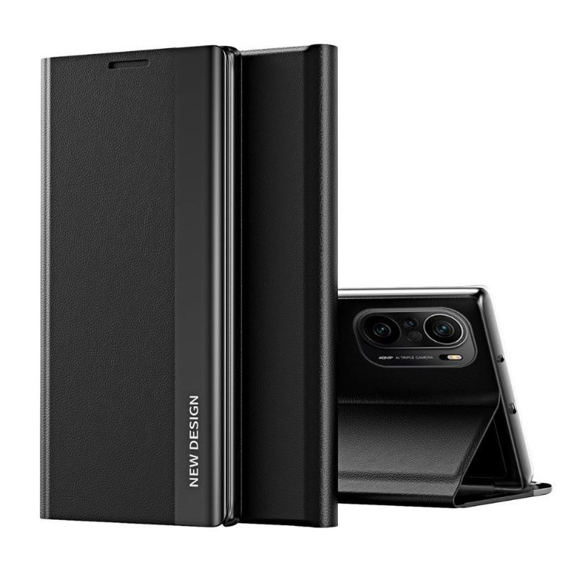 Etui do Xiaomi Mi 11i / Poco F3 Biznesowy Magnes Z Efektem Skóry