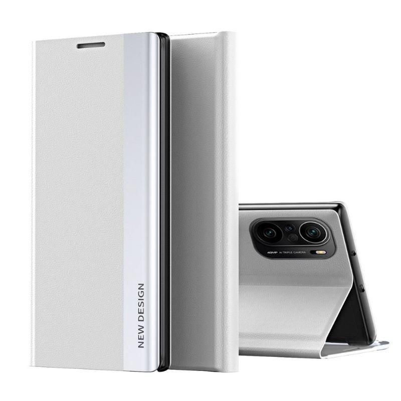 Etui do Xiaomi Mi 11i / Poco F3 Biznesowy Magnes Z Efektem Skóry