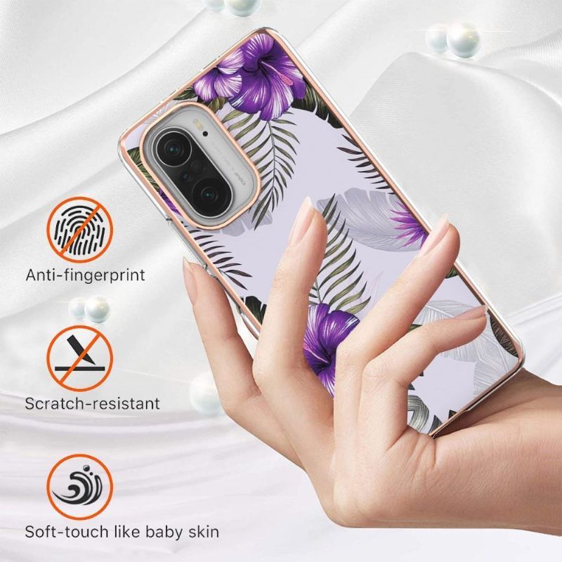 Etui do Xiaomi Mi 11i / Poco F3 Egzotyczne Kwiaty