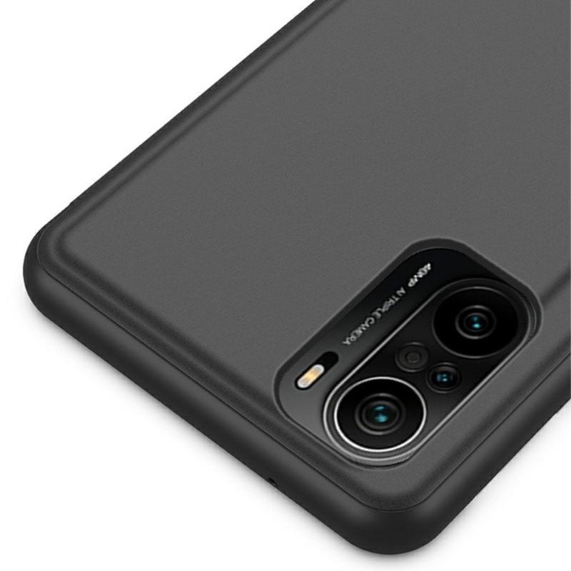 Etui do Xiaomi Mi 11i / Poco F3 Etui Folio Efekt Lustra