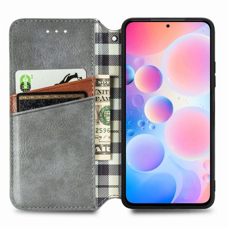 Etui Folio do Xiaomi Mi 11i / Poco F3 Obrzeża Kub Design