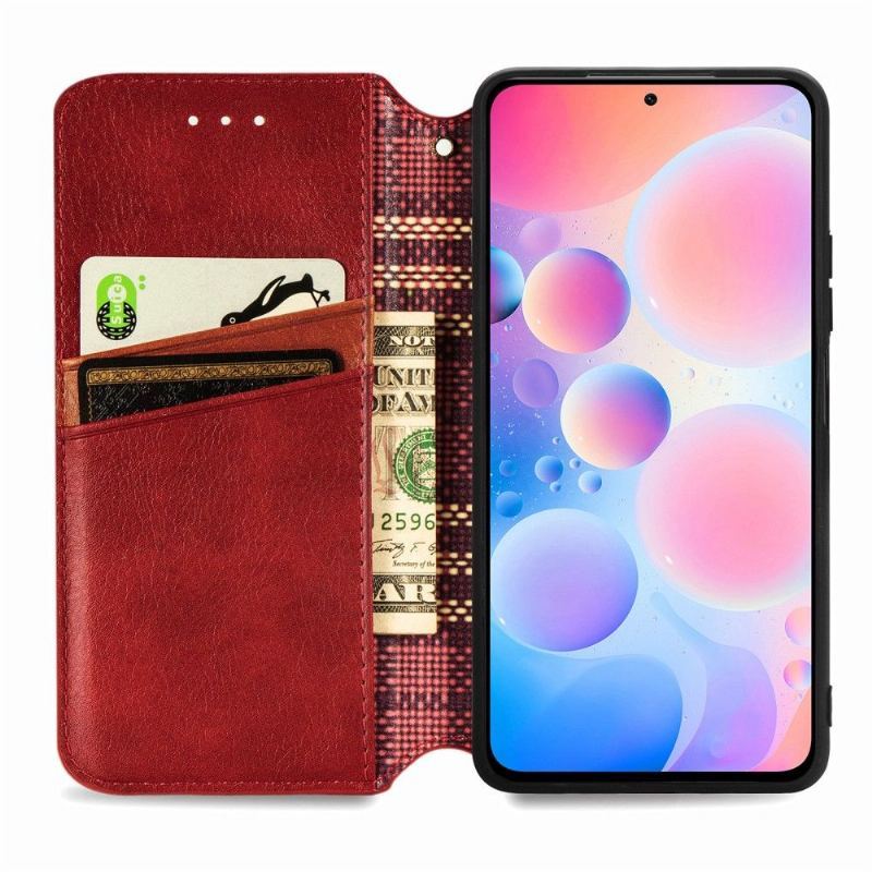 Etui Folio do Xiaomi Mi 11i / Poco F3 Obrzeża Kub Design