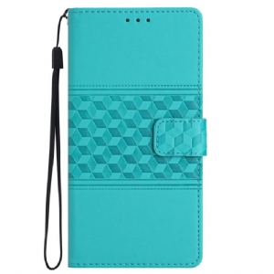 Etui Folio Do Samsung Galaxy A15 5g Fryz Z Paskiem