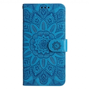 Etui Folio Samsung Galaxy A15 5g Nadruk Mandali Ze Smyczą Etui Ochronne