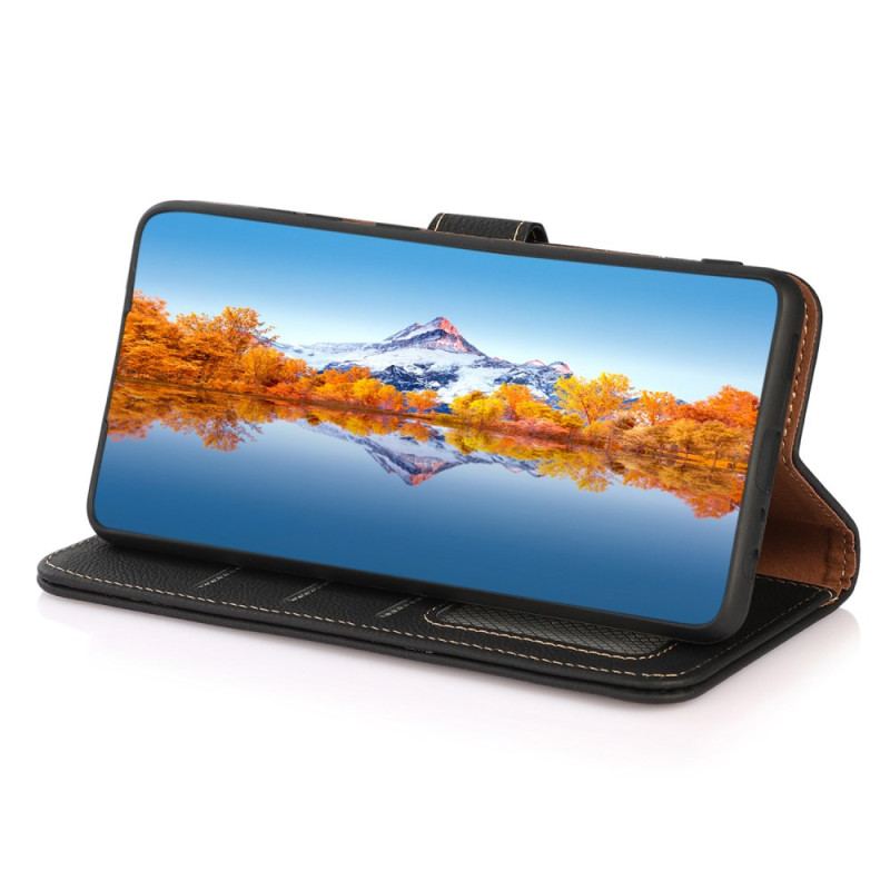 Etui Folio Samsung Galaxy A15 5g Portfel Blokujący Rfid Khazneh Etui Ochronne