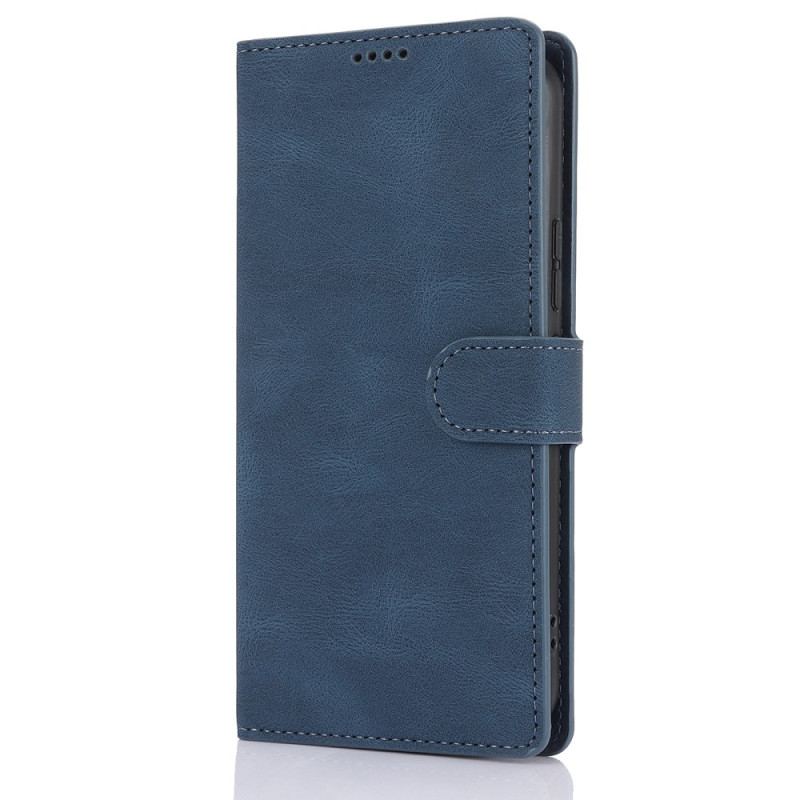 Etui Folio Samsung Galaxy A15 5g Zamszowy Styl Z Paskiem Etui Ochronne