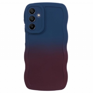 Etui Samsung Galaxy A15 5g Dwukolorowy Falisty Silikon