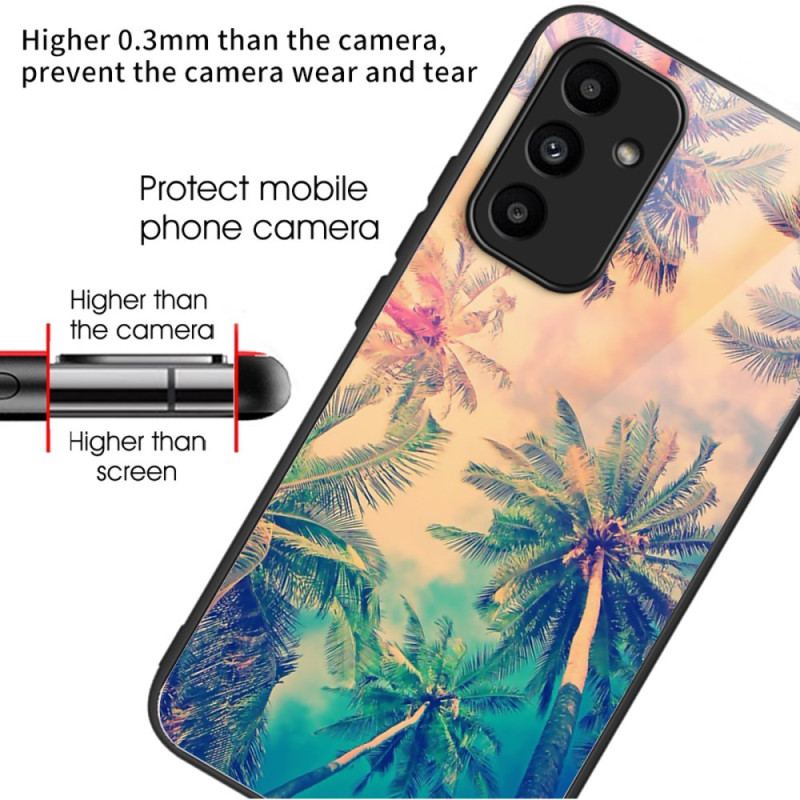 Etui Samsung Galaxy A15 5g Szkło Hartowane W Kształcie Palmy Etui Ochronne