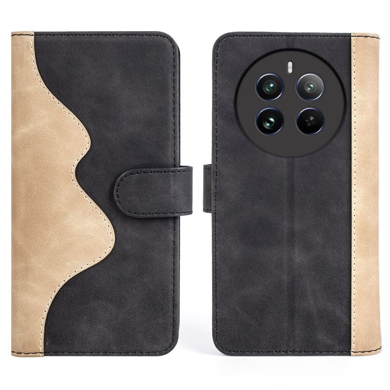 Etui Folio Realme 12 Plus 5g Dwukolorowy Projekt