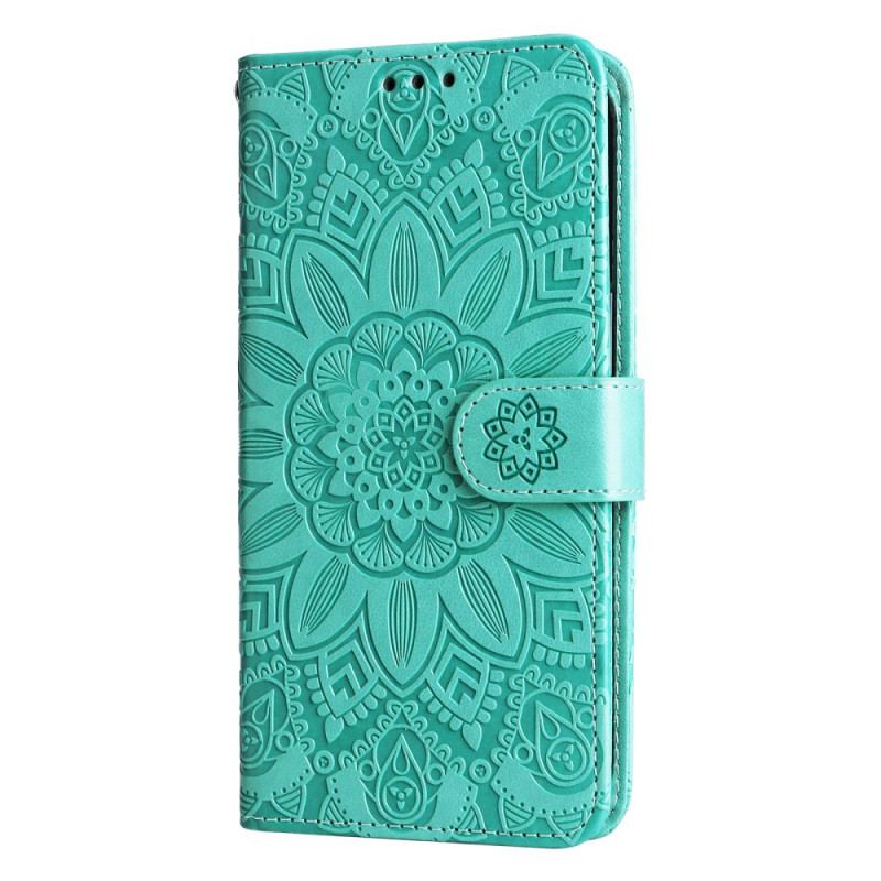 Etui Folio Realme 12 Plus 5g Wzór Słonecznika Etui Ochronne