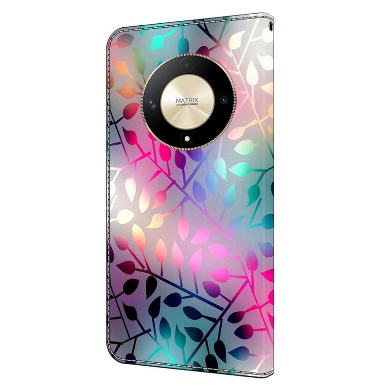 Etui Folio Honor X9b / Magic 6 Lite Liść Klonu