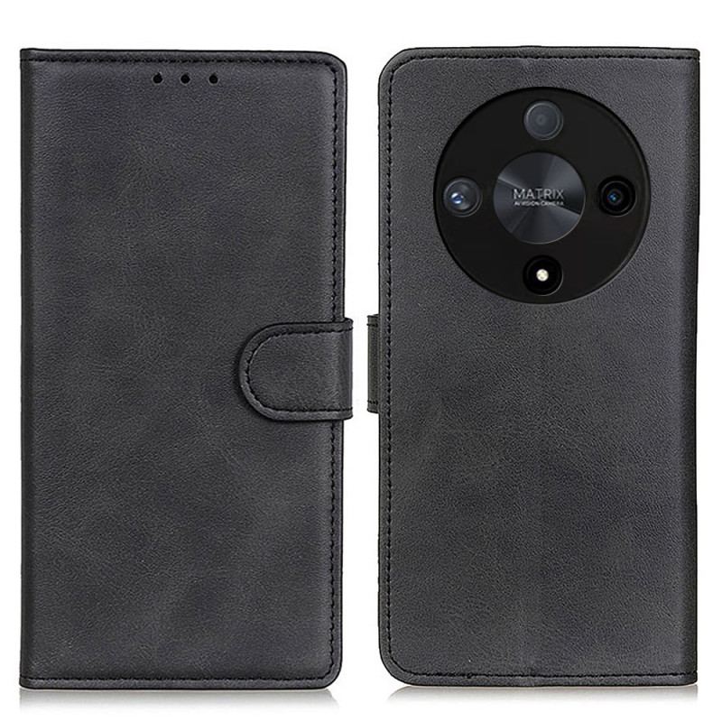 Etui Folio Honor X9b / Magic 6 Lite Matowa Sztuczna Skóra