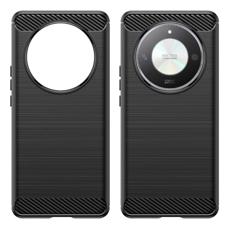 Etui Honor X9b / Magic 6 Lite Tekstura Włókna Węglowego