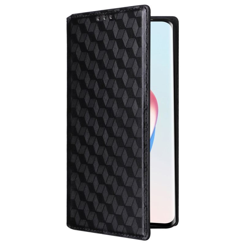 Flip Kotelot Do Honor X9b / Magic 6 Lite Diamenty 3d