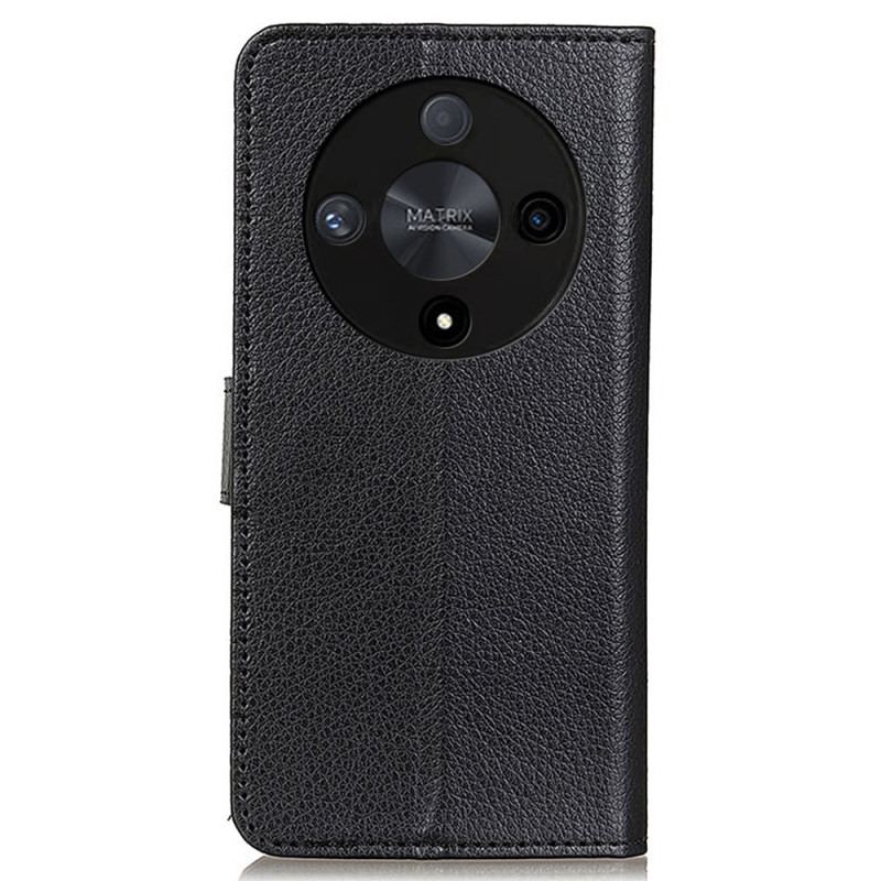 Skórzany Futerał Honor X9b / Magic 6 Lite Etui Na Telefon Tradycyjna Sztuczna Skóra