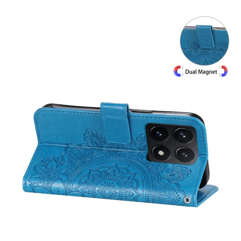 Etui Folio Xiaomi 14t Odcisk Mandali Etui Ochronne