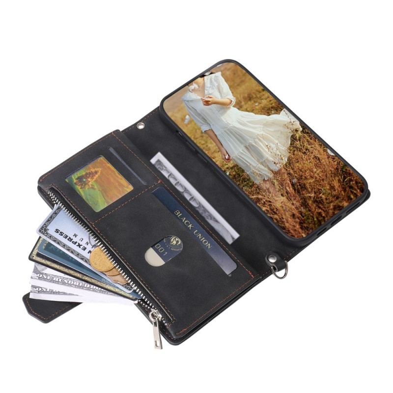 Etui Folio Xiaomi 14t Pikowany Pasek