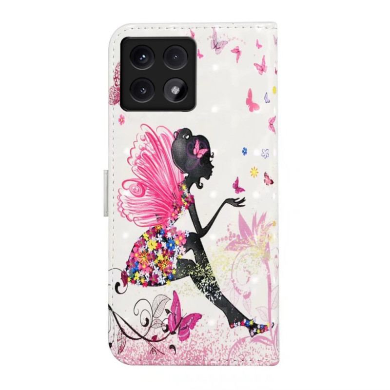 Skórzany Futerał Xiaomi 14t Etui Na Telefon Wróżka