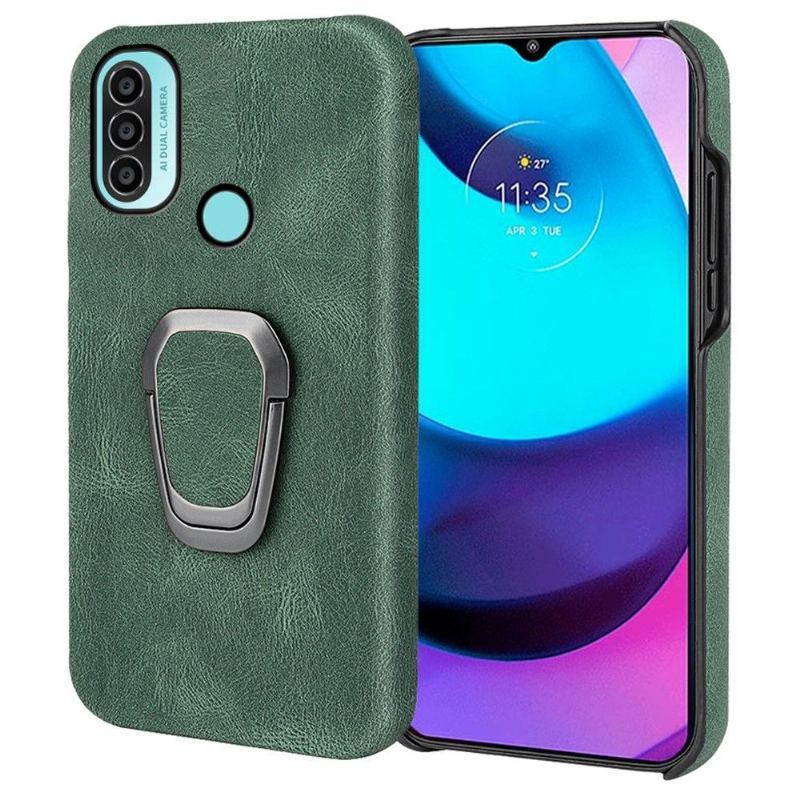 Etui do Motorola Moto E20 / E30 / E40 Imitacja Skóry Ze Stojakiem