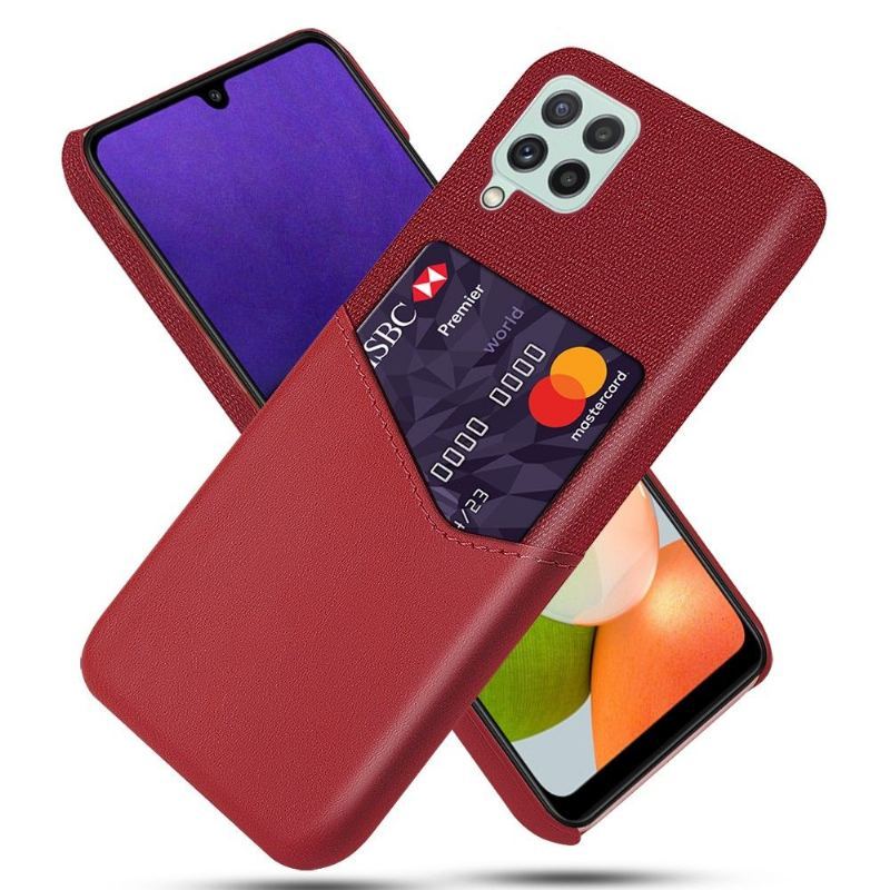 Etui do Samsung Galaxy A22 4G Classic Olympus Efekt Skóry