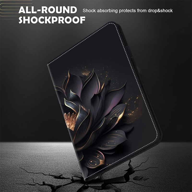 Etui Do iPad Pro 13 (2024) CZarna Róża