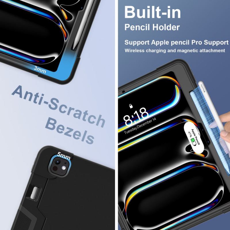 Etui iPad Pro 13 (2024) Zintegrowany Stojak I Uchwyt Na Sztyft