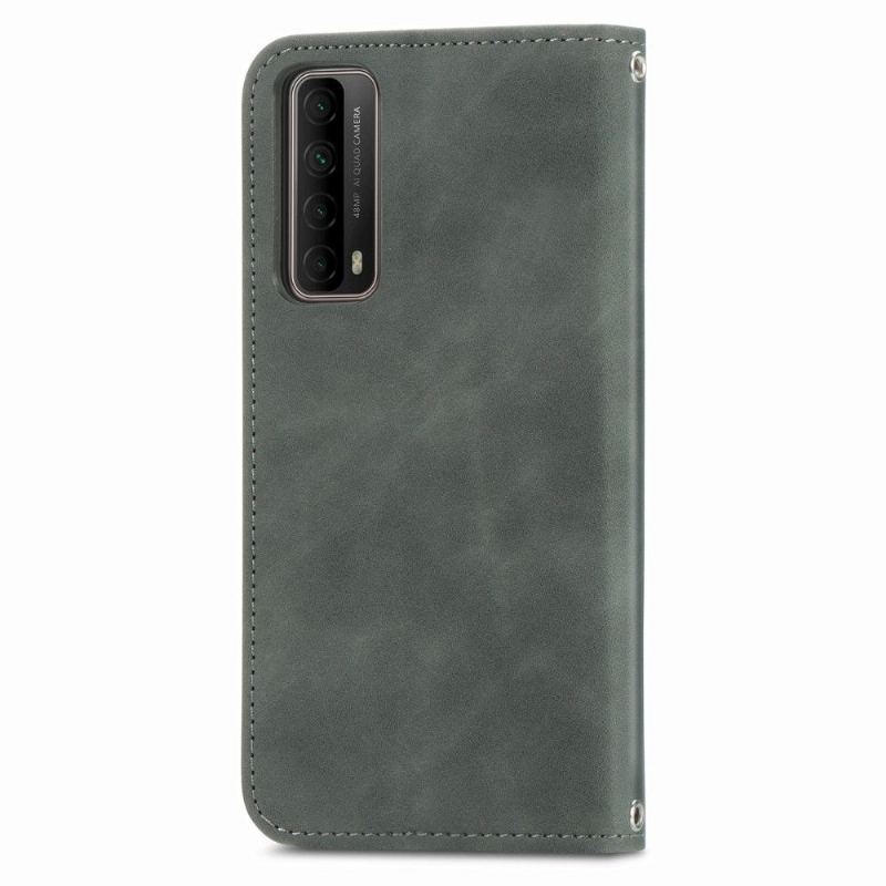 Skórzany Futerał do Huawei P Smart 2021 Anti-fall Biznes Retro
