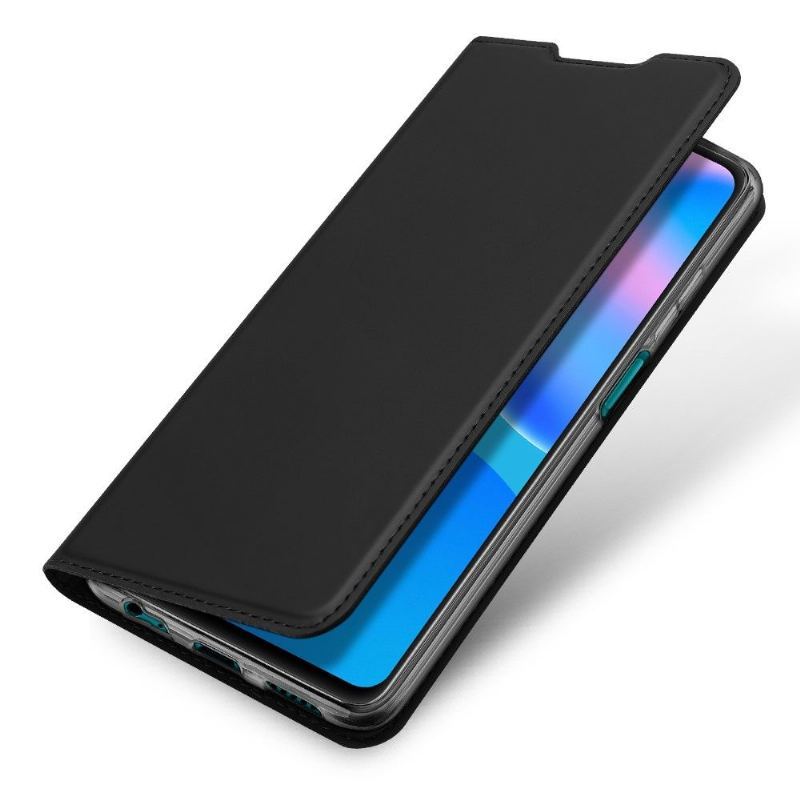 Skórzany Futerał do Huawei P Smart 2021 Business Satin Effect