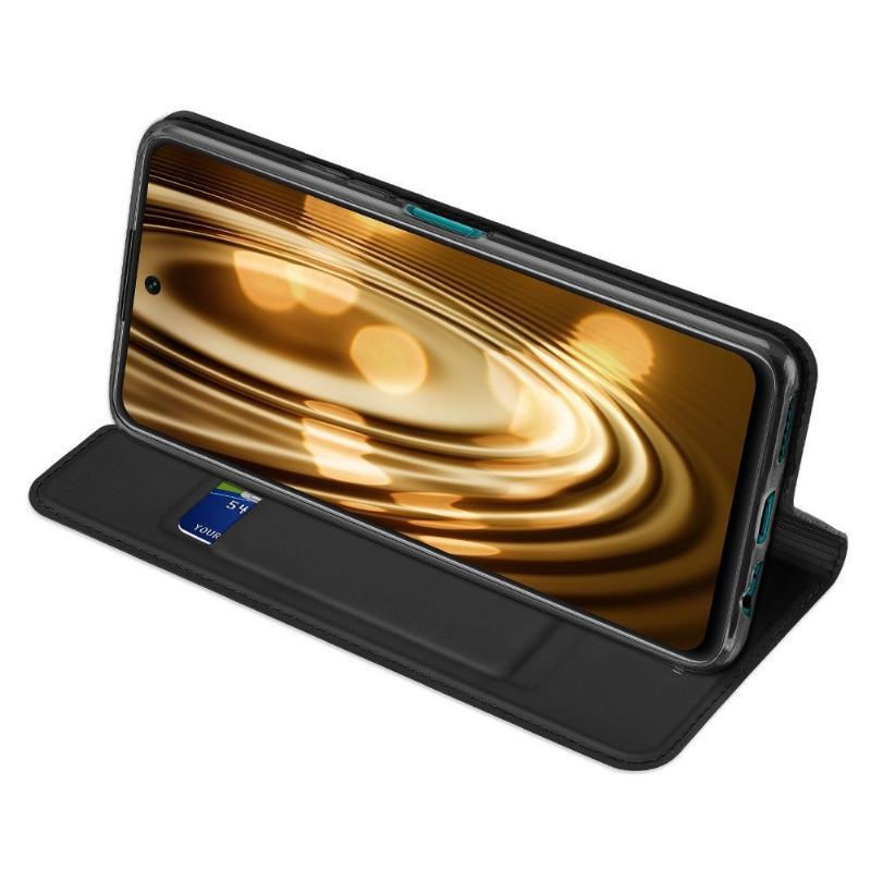 Skórzany Futerał do Huawei P Smart 2021 Business Satin Effect