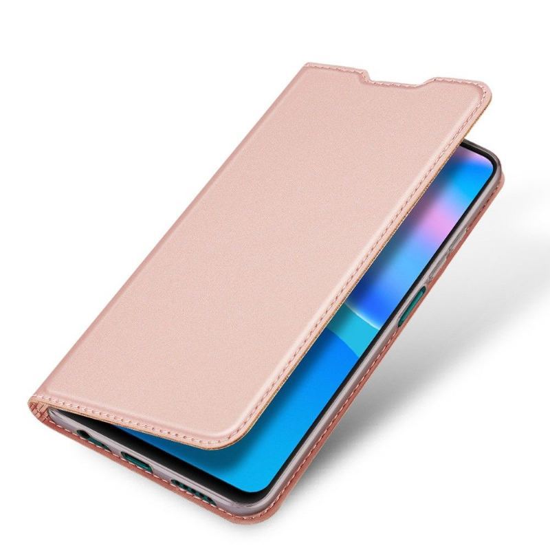 Skórzany Futerał do Huawei P Smart 2021 Business Satin Effect