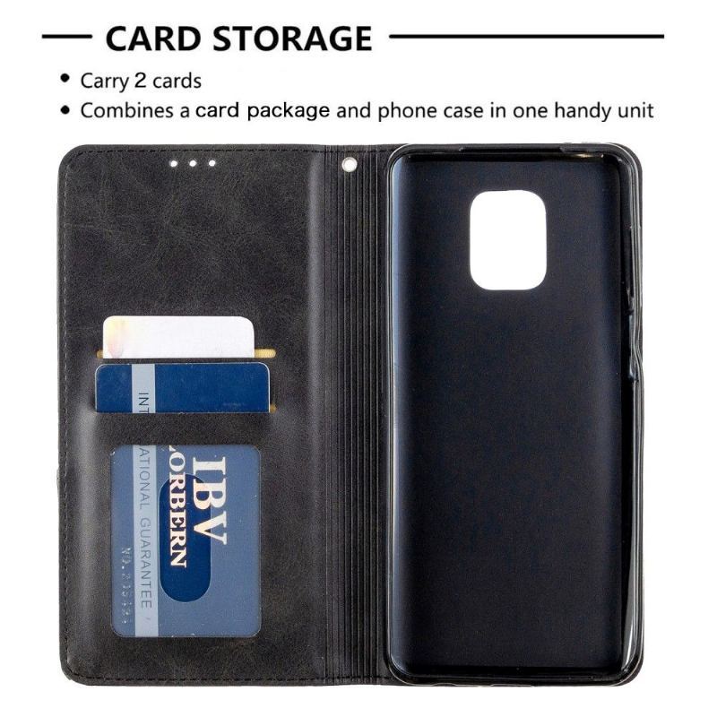 Etui Folio do Xiaomi Redmi Note 9S / Redmi Note 9 Pro Obrzeża Célinia Posiadacz Karty
