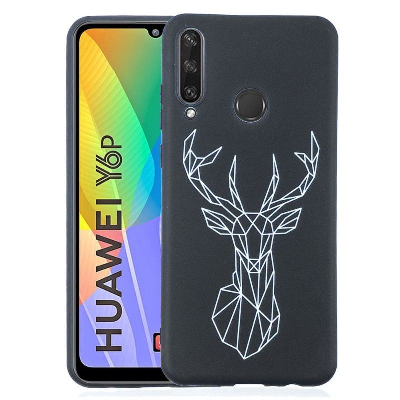 Etui do Huawei Y6p Origami Jeleń