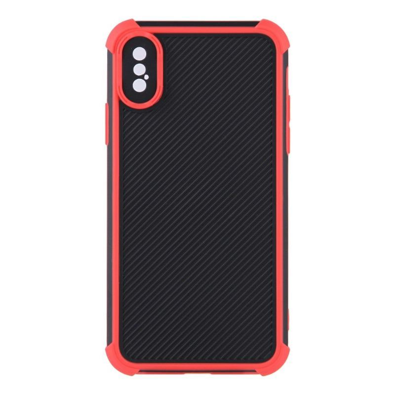Futerały do iPhone X / XS Wzmocnione Narożne Paski