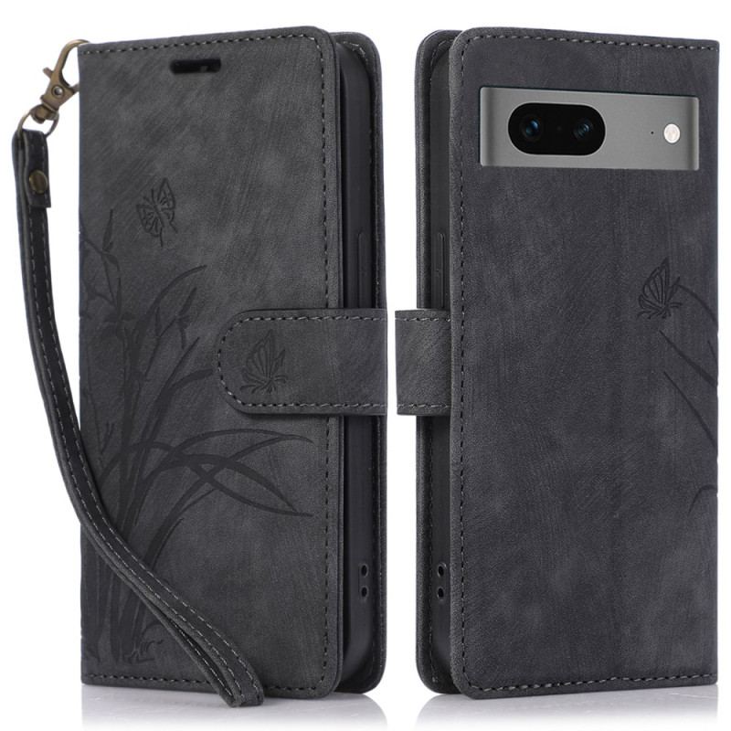 Etui Folio Google Pixel 8a Orchidee Paskowe