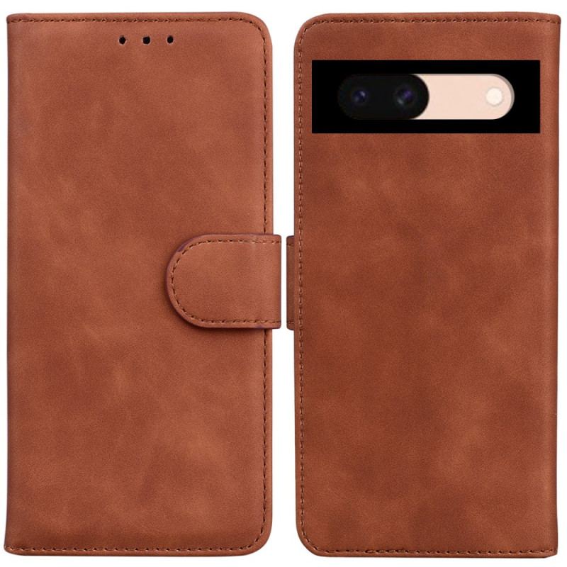 Skórzany Futerał Google Pixel 8a Etui Na Telefon Efekt Zamszu