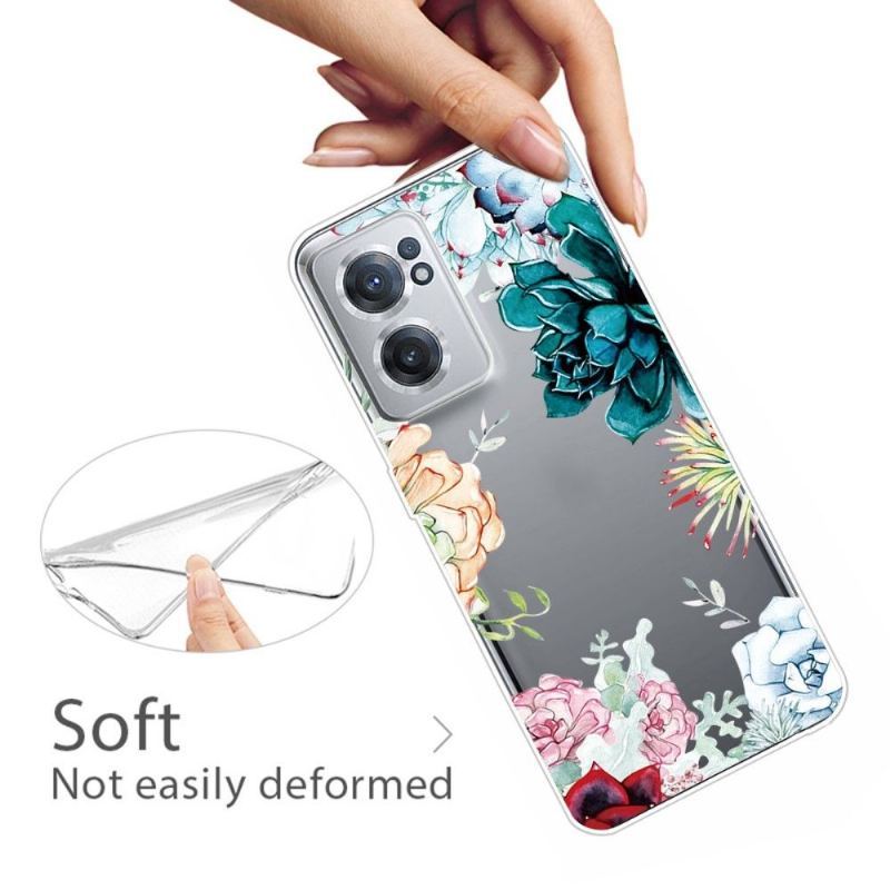 Etui do OnePlus Nord CE 2 5G Biznes Odmiana Kwiatów