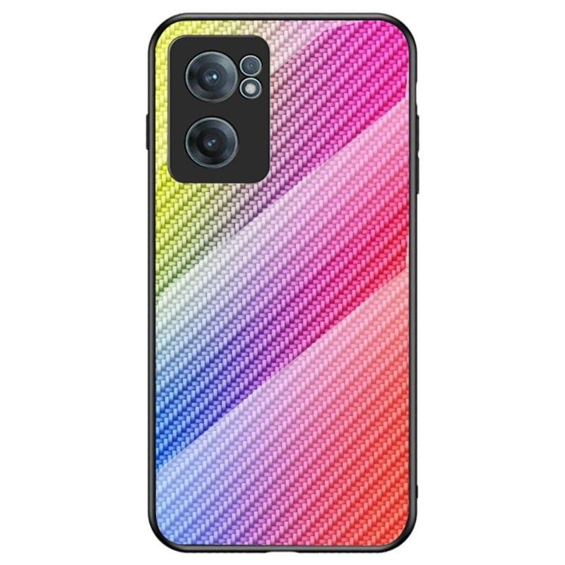 Etui do OnePlus Nord CE 2 5G Szkło Hartowane Z Włókna Węglowego W Stylu