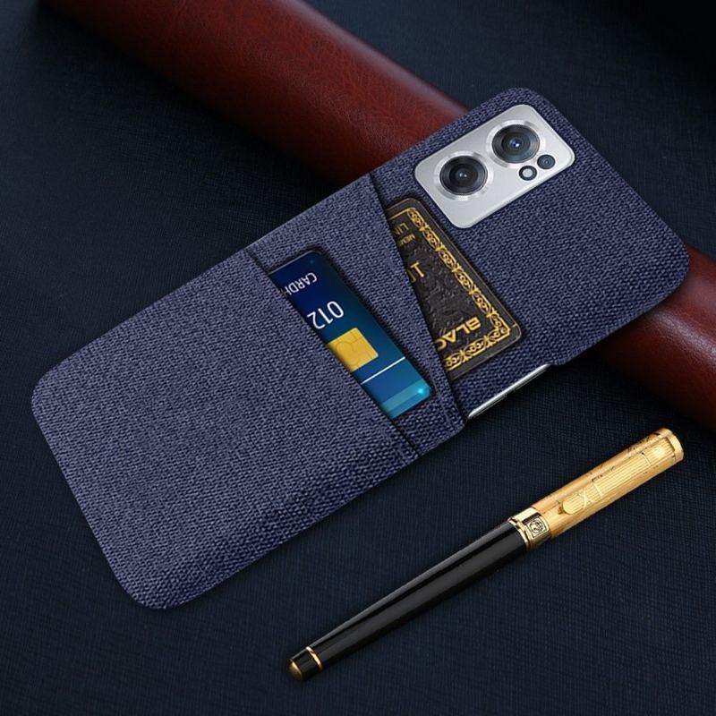 Futerały do OnePlus Nord CE 2 5G Obrzeża Tkaniny Posiadacz Karty