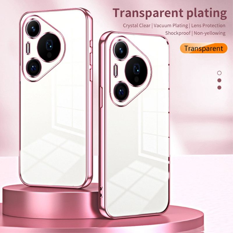 Etui Huawei Pura 70 Pro Krawędzie W Stylu Metalu