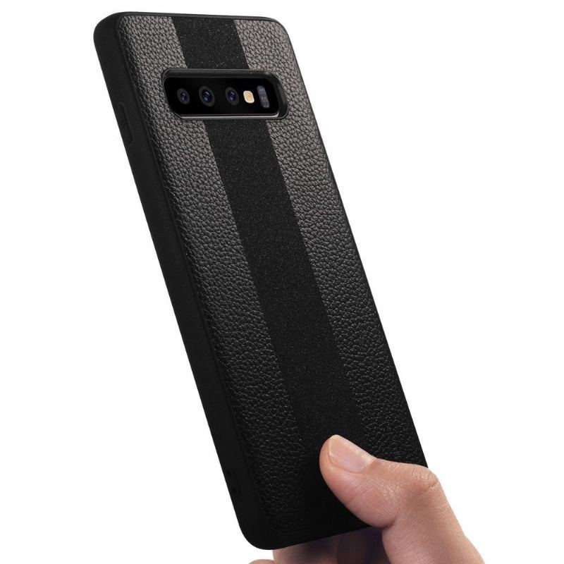 Futerały do Samsung Galaxy S10e Obrzeża Faux Leather Sport