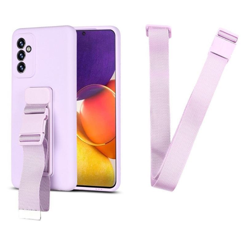 Etui do Samsung Galaxy A52 5G / A52 4G / A52s 5G Etui Ochronne Ochrona Z Paskiem