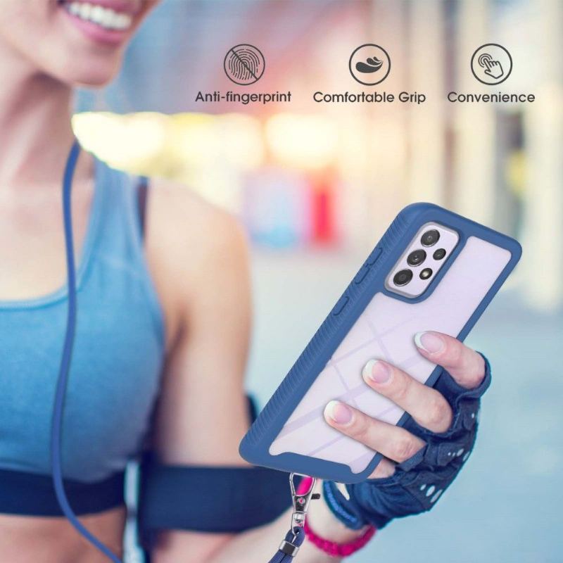 Etui do Samsung Galaxy A52 5G / A52 4G / A52s 5G ze Sznurkiem Seria Miejska
