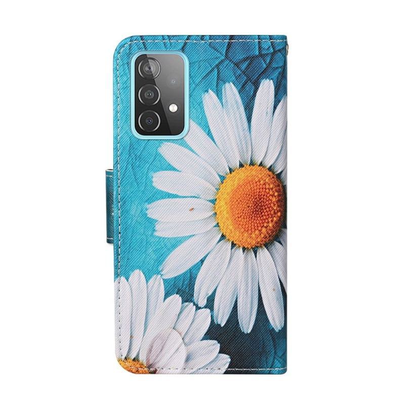 Etui Folio do Samsung Galaxy A52 5G / A52 4G / A52s 5G Obrzeża Marguerite