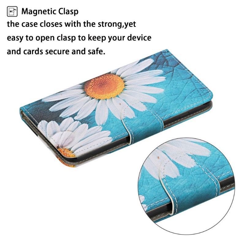 Etui Folio do Samsung Galaxy A52 5G / A52 4G / A52s 5G Obrzeża Marguerite