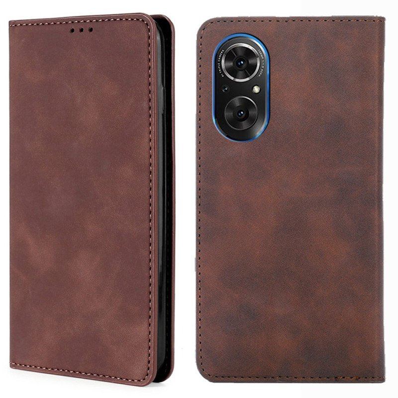 Etui Na Telefon do Honor 50 SE Etui Folio Dotyk Skóry