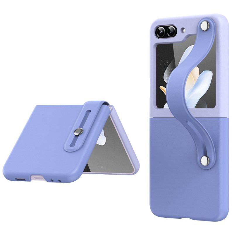 Etui Do Samsung Galaxy Z Flip 5 Dwukolorowy Pasek