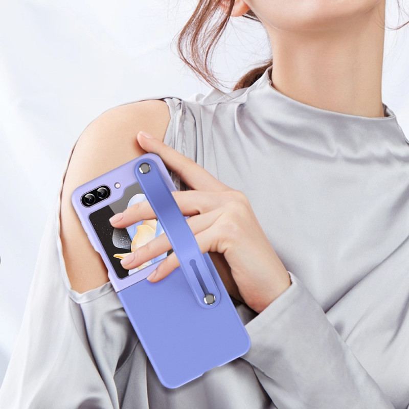 Etui Do Samsung Galaxy Z Flip 5 Dwukolorowy Pasek