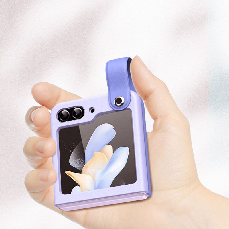 Etui Do Samsung Galaxy Z Flip 5 Dwukolorowy Pasek