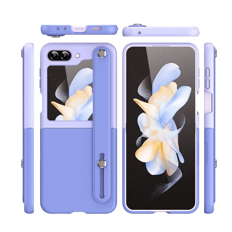 Etui Do Samsung Galaxy Z Flip 5 Dwukolorowy Pasek